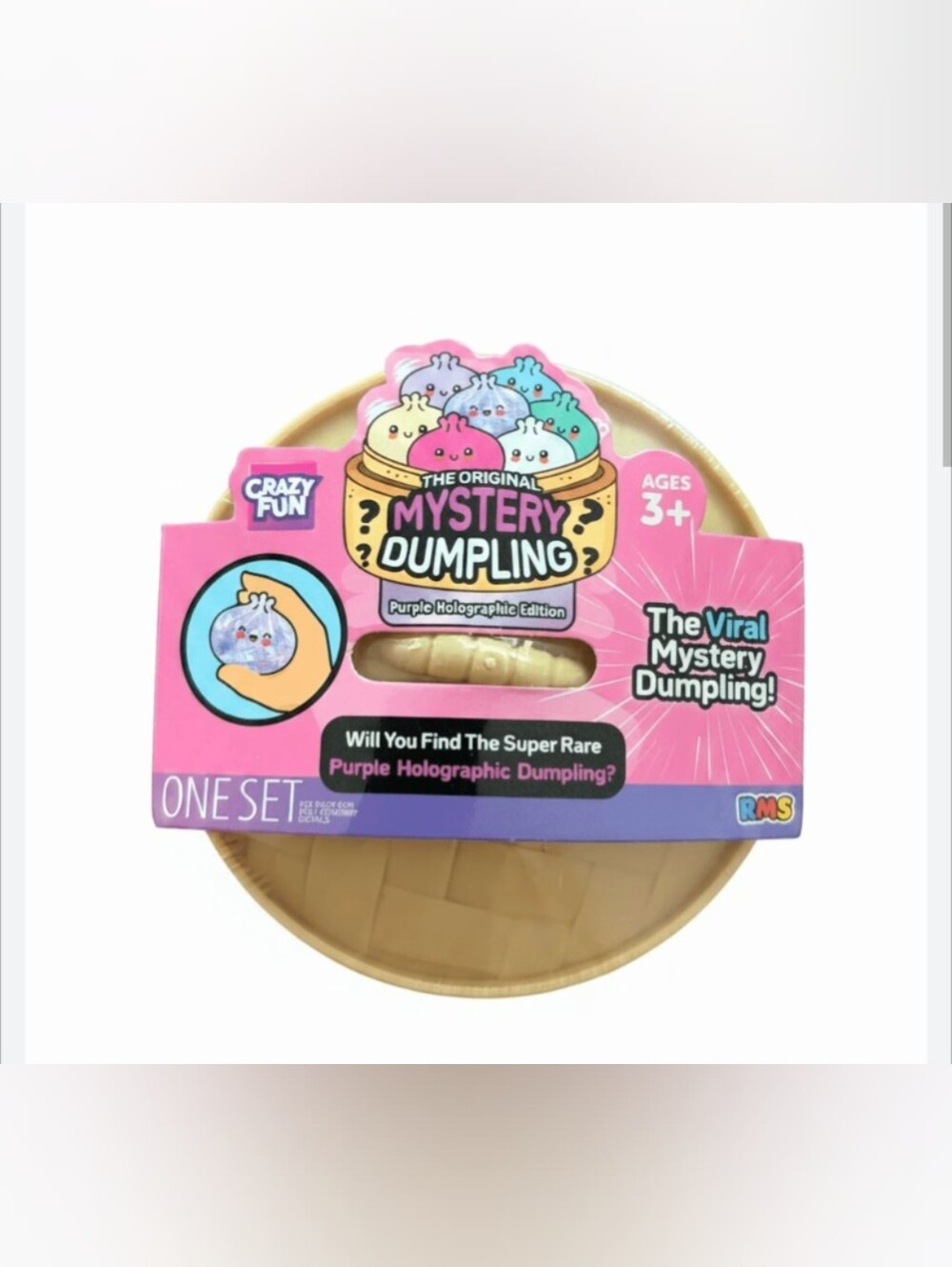 VIRAL DUMPLINGS LOT OF 75 EASY SQUEEZY Holographic Dumplings Marshmallow Squishy - Picture 2 of 3